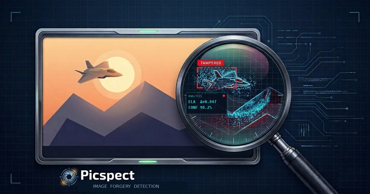 Forgery Check Image Picspect — Image Forgery Detection